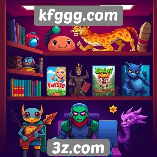 Avaliação da biblioteca de jogos no kfggg.com