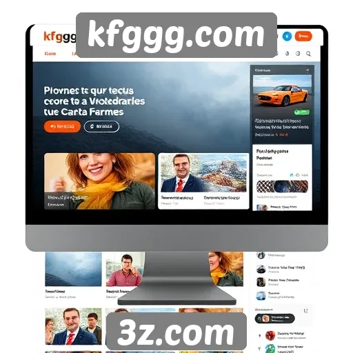 Mudanças na interface do usuário no kfggg.com